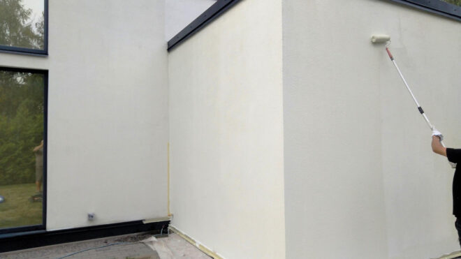 exterior walls